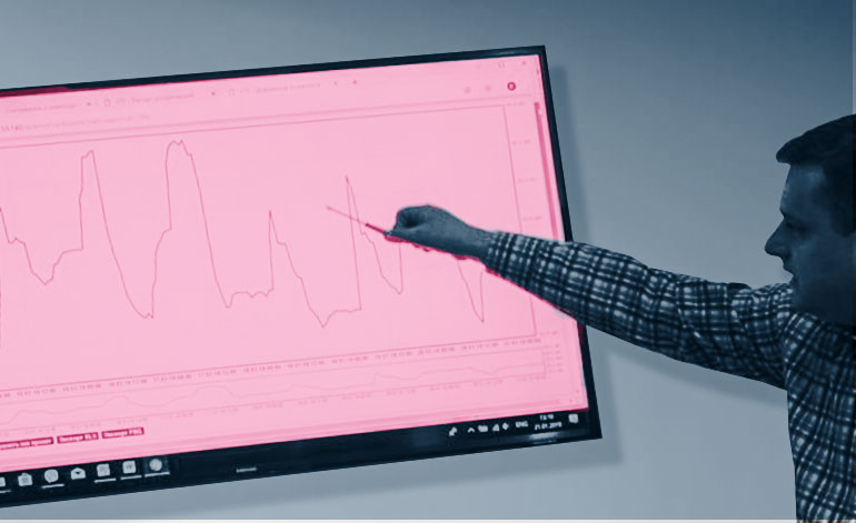 Mikołajew testuje system telemetryczny VECTOR SMART DATA