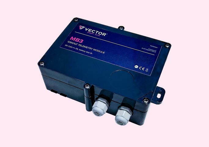 MB3 moduł telemetryczny zasilany bateryjnie
